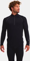 NOMAD® Zip-neck Thermo manches longues hommes | Noir | XL