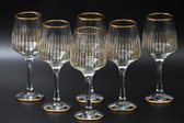 Precious Piramid Collection - Wine Goblets - Set van 6 Wijn Glazen