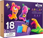Okto 18 Color Set With Air Clay, 70151