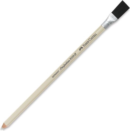 crayon gomme Faber Castell Perfection 7058 B avec pinceau