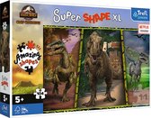 Trefl - Puzzles - "104 XL" - Colorful dinosaurs / Universal Jurassic World: Camp Cretaceou _FSC Mix 70%
