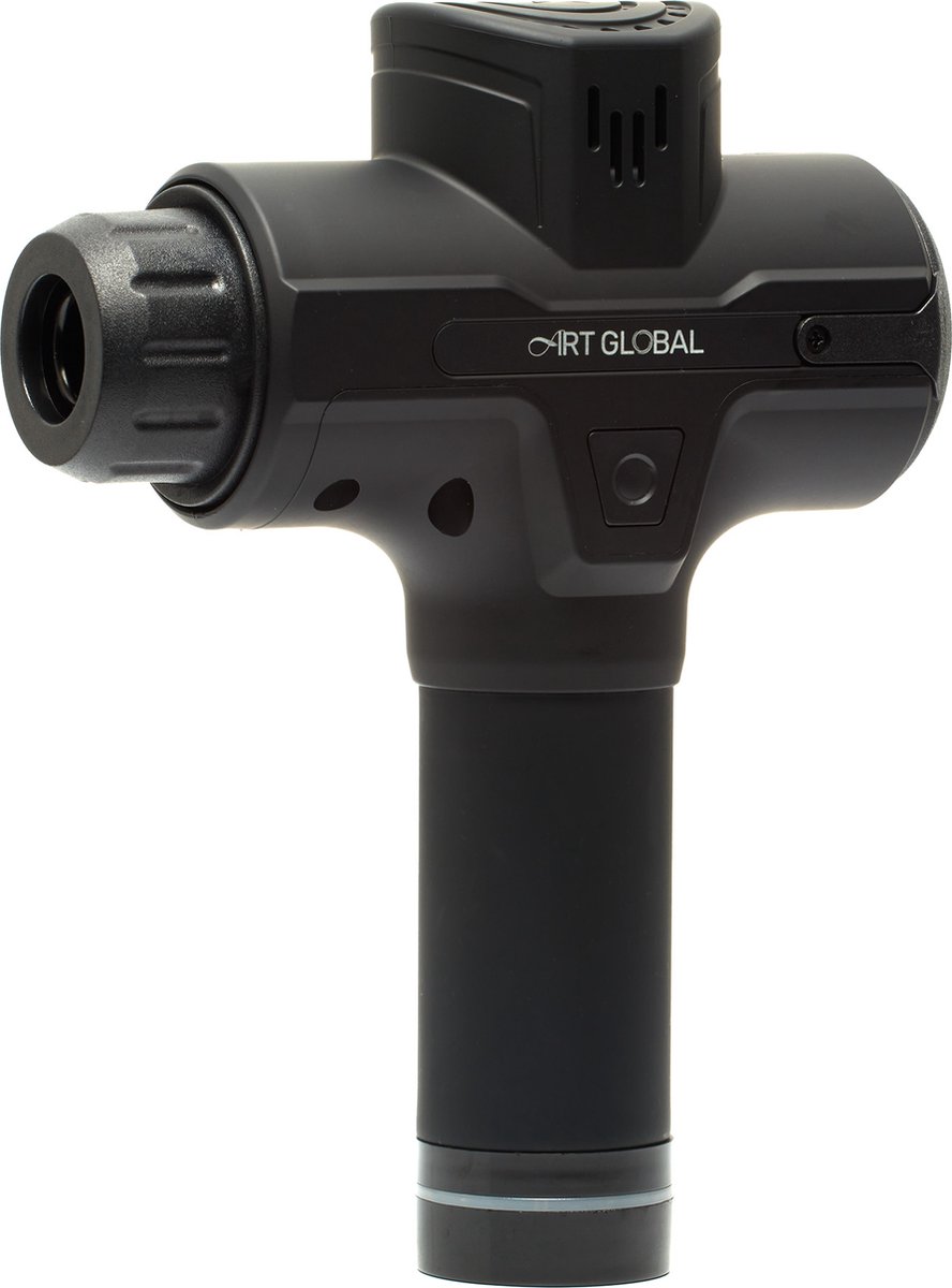 Afbeelding 2 van Artglobal Massage Gun Professioneel – Massage Apparaat – Massagegun – Massage Pistool – Voor Sport & Ontspanning - Met 6 opzetstukken - 30 snelheden – Met Brushless Motor