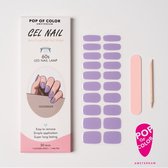 Pop of Color Amsterdam - Kleur: Lilac Dreams - Gel nail wraps - UV nail wraps - Gel nail stickers - Gel nail foil - Nail stickers - Gel nagel wraps - UV nagel wraps - Gel nagel stickers - Nagel wraps - Nagel stickers