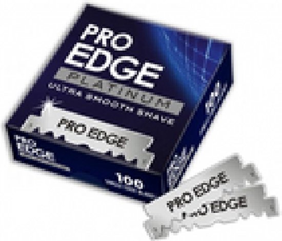Razor 100 Pro R HeyJoe! Premium Styling Razor RVS + 100 pro edge platinum Single Blades ...