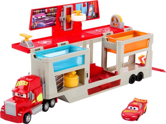 Disney Pixar Cars - Mobile Paint Shop Mack - Véhicule jouet | bol