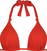 Beachlife Fiery Red triangel bikinitop