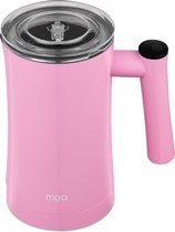 MOA Melkopschuimer - BPA vrij - Voor Opschuimen en Verwarmen - Roze - MF1P
