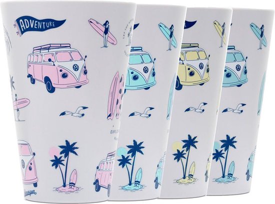 Set Picknick/Camping Borden RPET - Wildwood Caravan & Campers - 4 stuks
