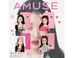 KPOP 4pcs/set IVE I Wonyoung x AMU Photocard IVE WonYoung (Fotokaarten)