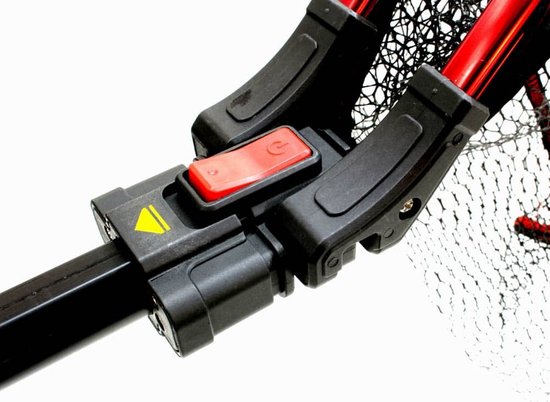Rozemeijer - Folding Trap DLX Rubberized Net - Schepnet 70 x 60 cm - Steel 100 cm — afbeelding 3