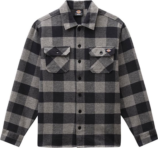 Dickies New Sacramento Lange Mouwen Overhemd Grijs XS Man