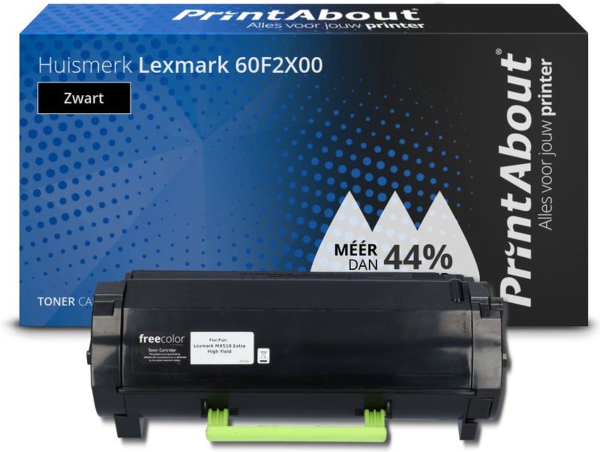 PrintAbout - Alternatief voor de Lexmark 60F2X00 / zwart
