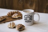 Mok - koffiemok - fotograaf - fotografie - fotografiemok - photography - cadeau - keramische mok
