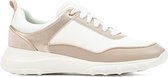 GEOX D ALLENIEE B Sneakers - LT TAUPE/OFF WHITE - Maat 36