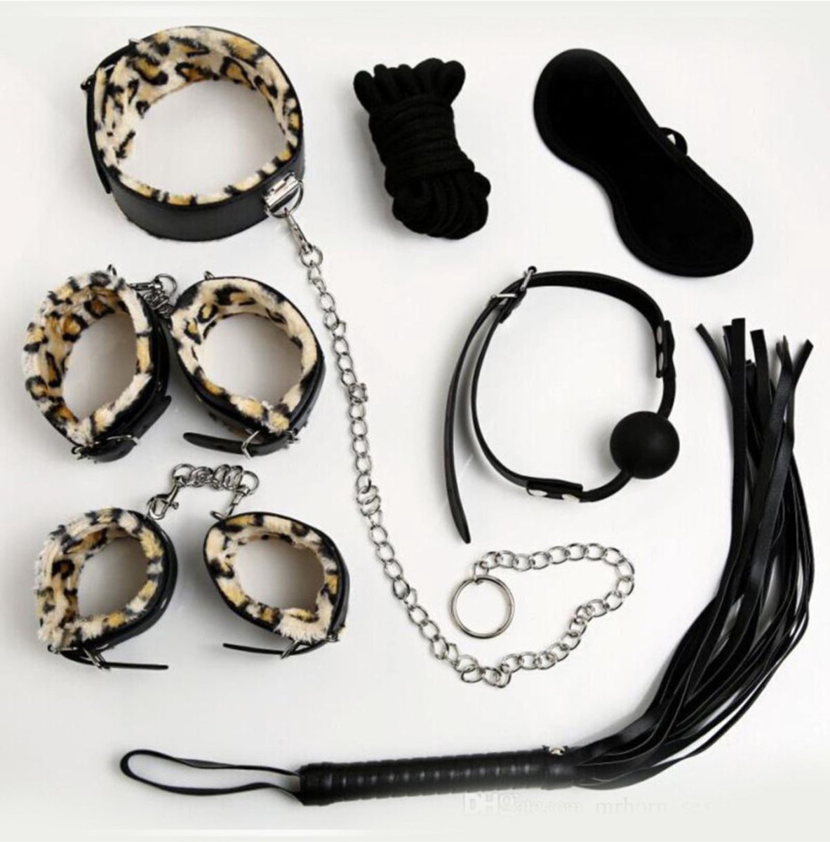 Goedkoopste AMARANTA-Secret Pleasure Chest - Luipaard Pleasure-Bdsm set-Erotish set- Bondageset