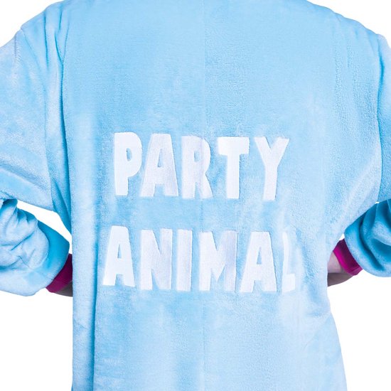 Eenhoorn onesie - dieren onesie - verkleedkleding - carnavalskleding - Carnaval kostuum - dames - heren – volwassenen – Party animal - maat XL/XXL - Wasted Monkey