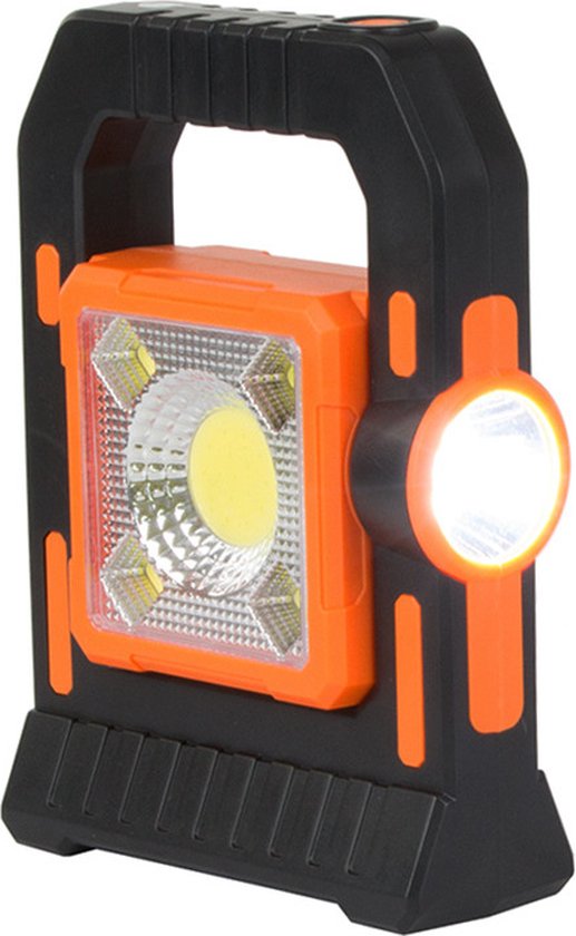 Werklamp | Solar Kampeer lamp | Noodlamp | met Solar paneel | Campinglamp | Zaklamp | met Powerbank | 36 COB Leds | Noodstroom — afbeelding 5