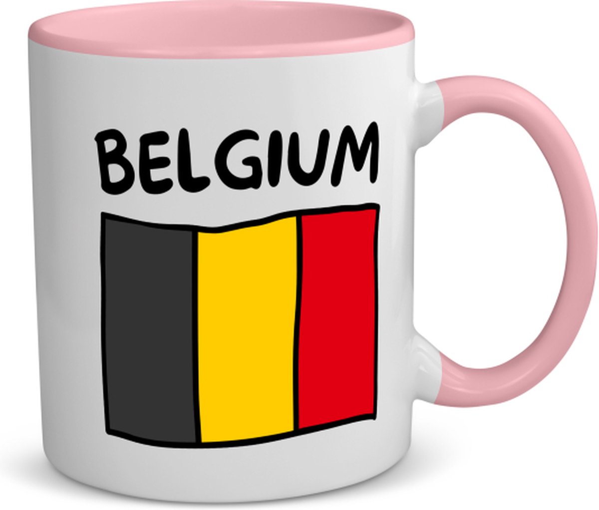 Mug Personnalisé Drapeau Maroc - Tasse Céramique 325 Ml Blanche - Fabriqué En France