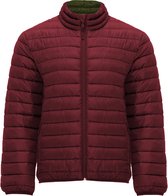 Gewatteerde jas met donsvulling Donker Rood model Finland merk Roly maat 3XL
