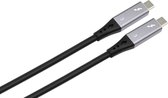 Câble Thunderbolt 3 - USB-C vers USB-C - 100W - 40Gbps - Certifié - 1 Mètre