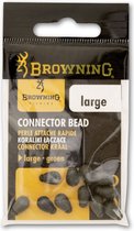 Browning Connector Bead Green (10 pcs) - Maat : Large