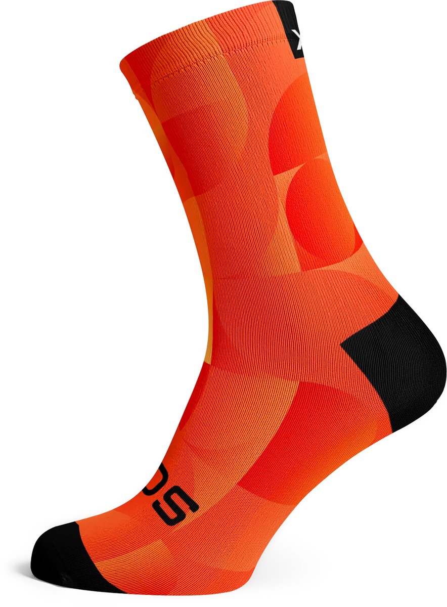 Solid Orange Socks