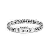 SILK Jewellery - Zilveren Armband - Connect - 347.21 - Maat 21,0