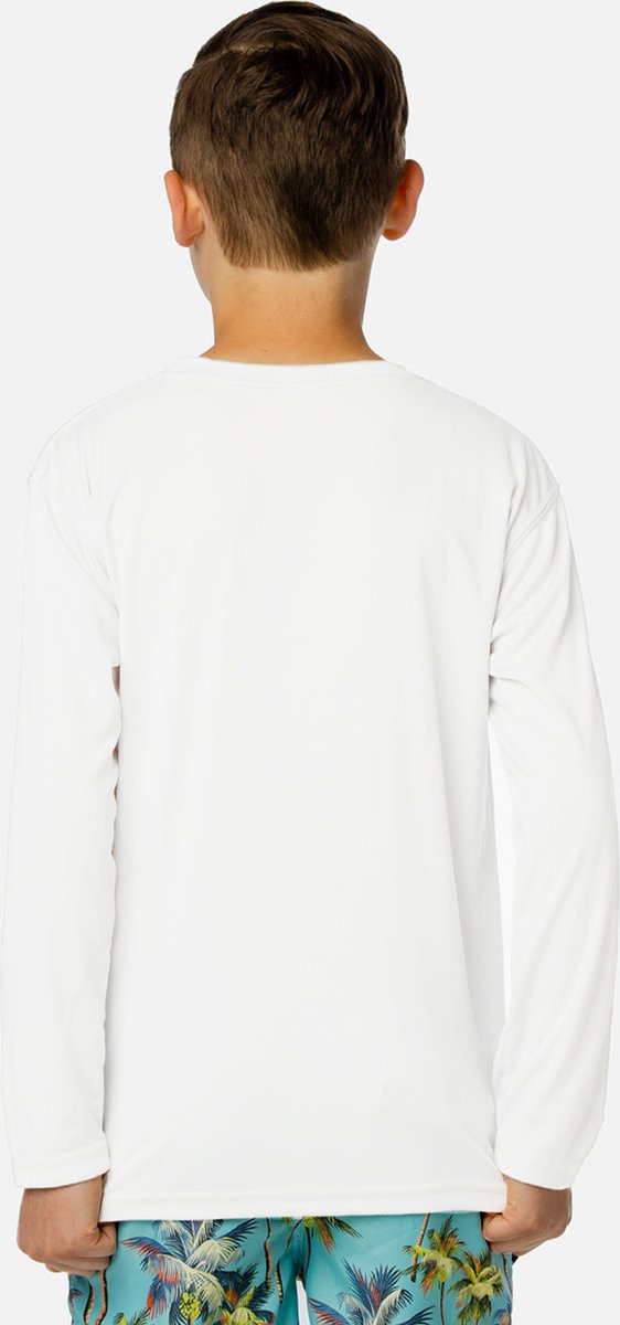 Vapor Apparel - UV - shirt met lange mouwen voor kinderen - wit — afbeelding 4