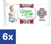 Babydoekjes Green Life - 6 x 72 doekjes