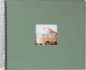 Goldbuch - Album photo à spirale Bella Vista - Vert artichaut - 35x30 cm