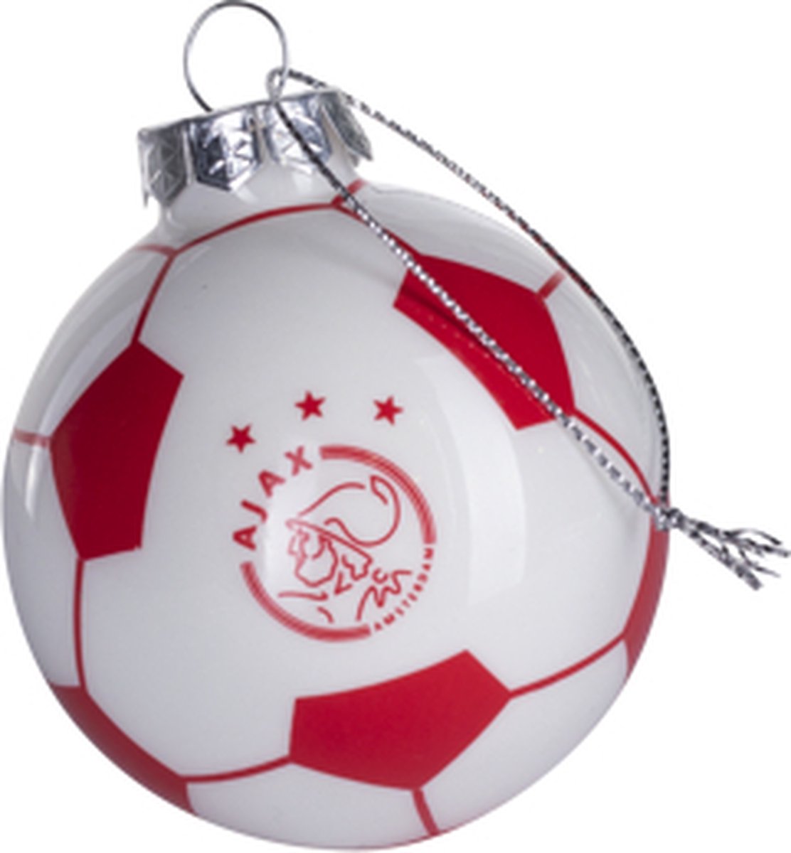 Ajaxkerstballen voetbal 2pack