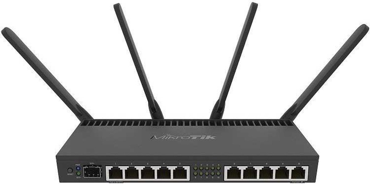 MikroTik WLAN-Router RB4011iGS+5HacQ2HnD-IN (RB4011iGS+5HacQ2HnD-IN)