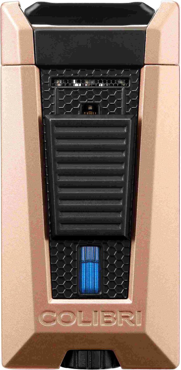 Goedkoopste Colibri triple flame aansteker Stealth Triple Rose Gold-Black