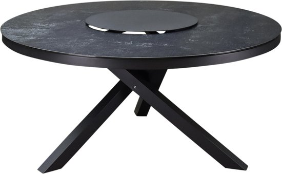 New Valley dining tuintafel 150xH74 cm rond antraciet