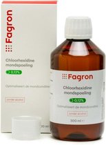 Fagron Chloorhexidine mondspoeling 0.12% - 6x300ml - Voordeelverpakking