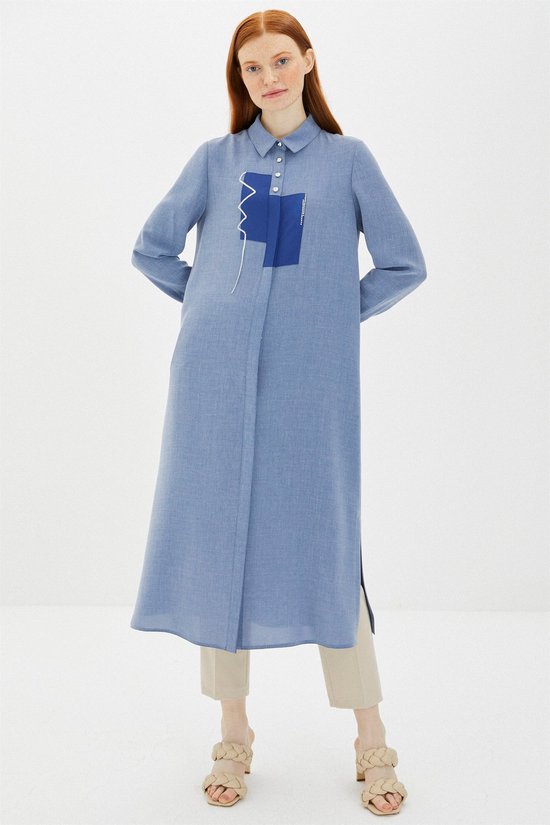 Tuniek wear & go Zuhre premium | Blauw