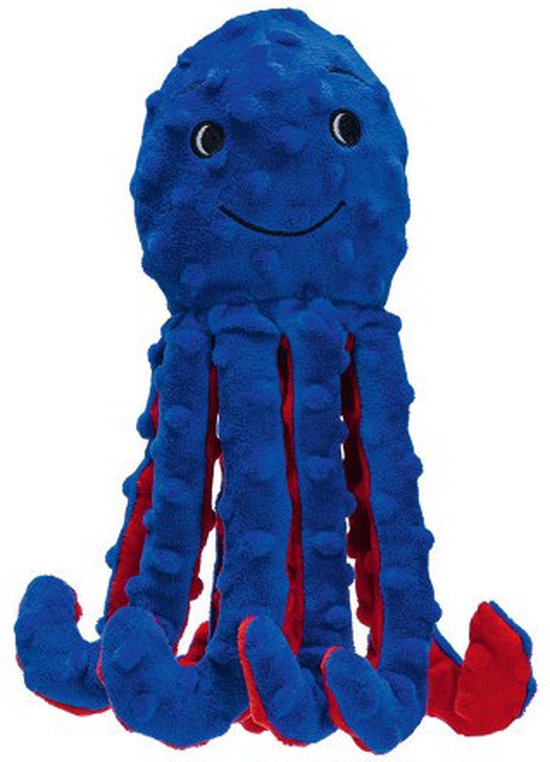 Beeztees Hondenspeelgoed Octopus Amy Blauw 25 cm