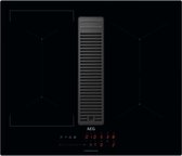 AEG Inductiekookplaat | Model IDE74243IB | 4 zones | 72 cm | Met ingebouwde afzuiging