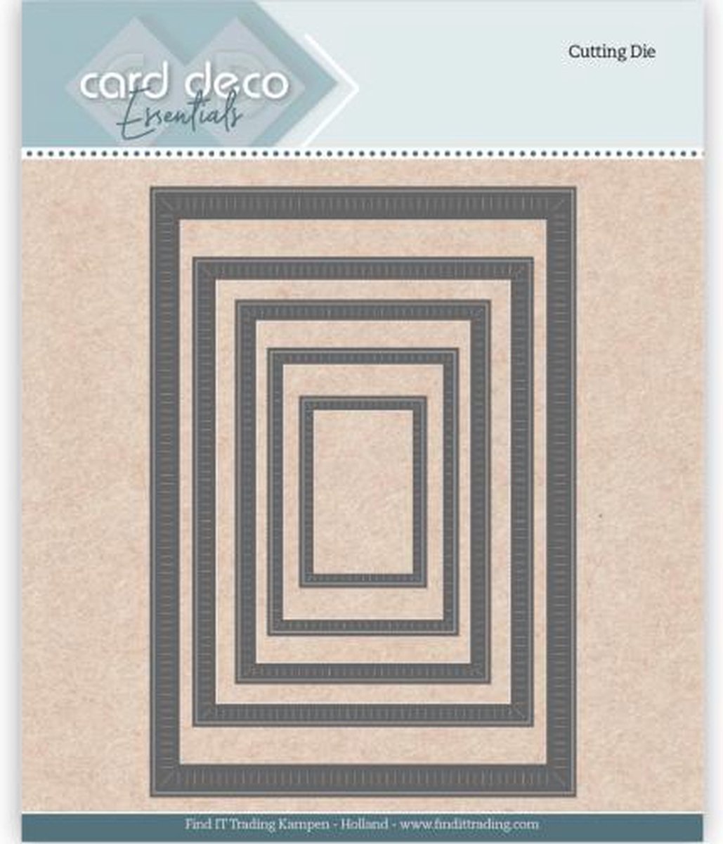 Card Deco Essentials - Nesting Dies - Striped Border