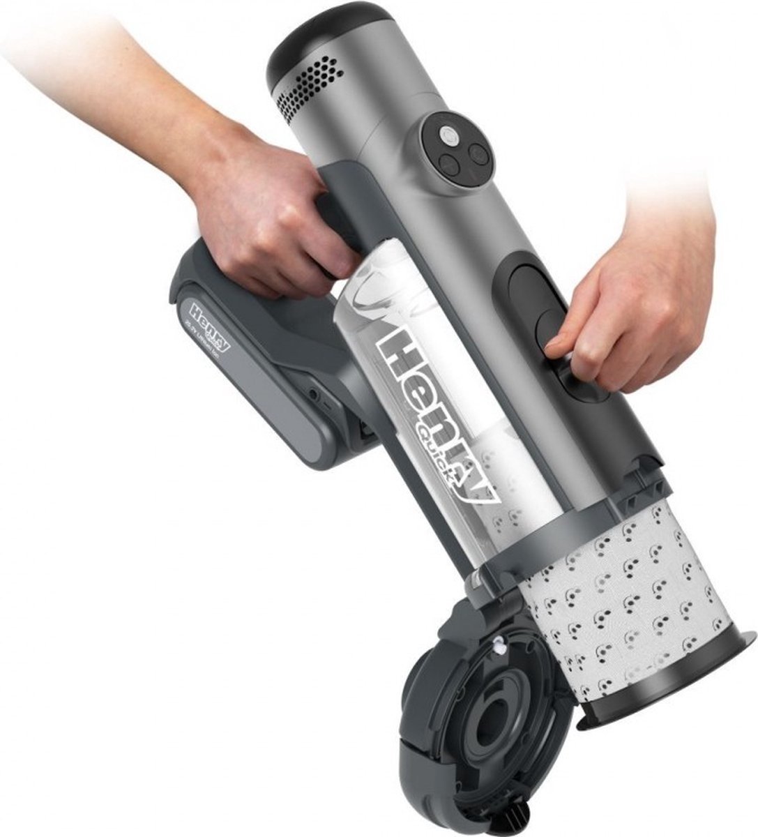 Numatic Quick Draadloze Steelstofzuiger NQ100 - Met zak - Graphite – foto 4