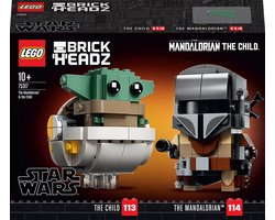 LEGO BrickHeadz Star Wars De Mandalorian & Baby Yoda - 75317 Image