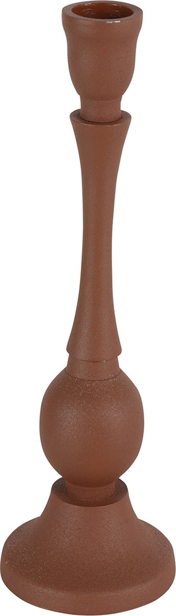 Countryfields - Kandelaar - Kaarsenhouder - Adora - S - Roestbruin - Hoogte 22 cm