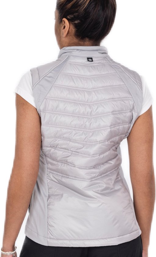 Func Factory dames Hybride Bodywarmer Shelly zilvergrijs 38 van Func Factory — afbeelding 3