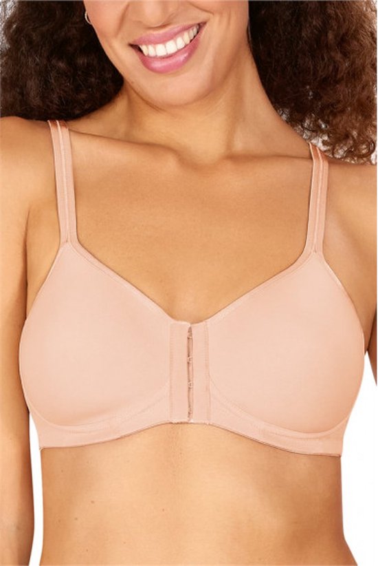 Amoena Mara Soutien-gorge rembourré sans armatures avec fermeture sur le devant Rose 100 E