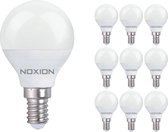 Voordeelpak 10x Noxion Lucent Lustre LED E14 Kogel Mat 4.5W 470lm - 827 Zeer Warm Wit | Vervangt 40W.