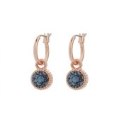 BIBA 8923 Boucles d'oreilles pendantes rose Denim Blue