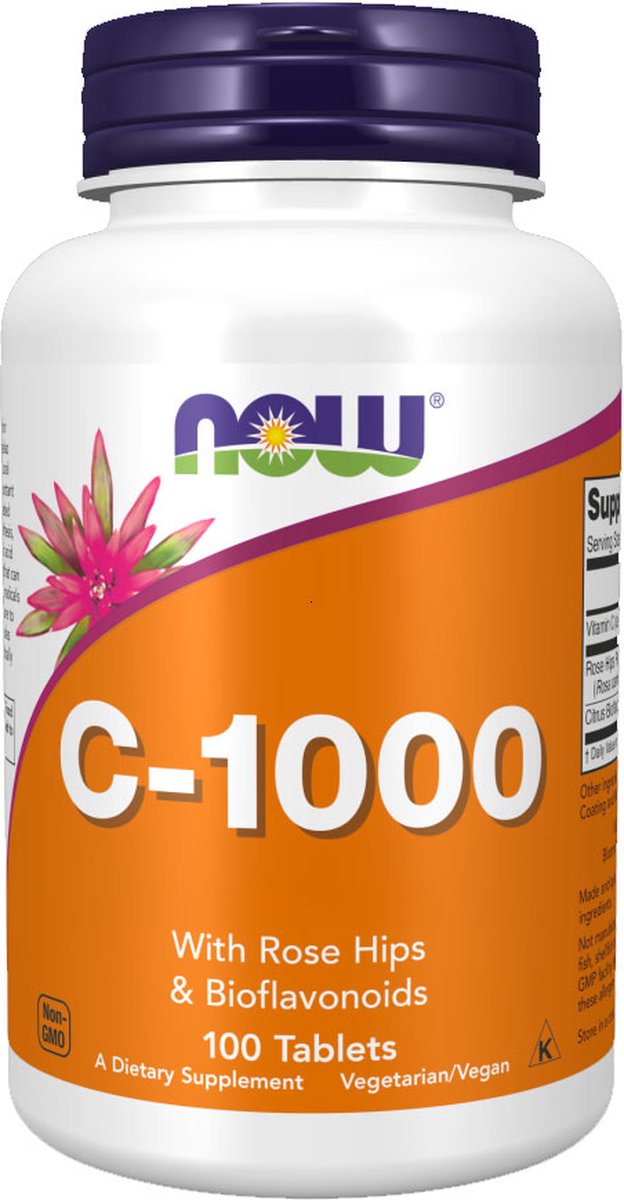 Goedkoopste C-1000 Sustained Release with Rose Hips - 100 tabletten
