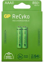GP Recyko Gp Oplaadbaar Batterij Aaa A2 850mah