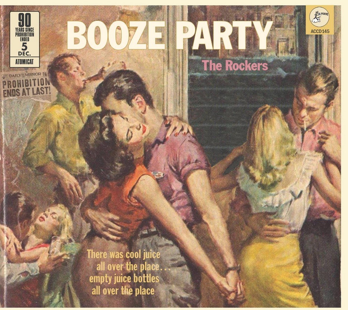 Various Artists - Booze Party,The Rockers: 90 Years Prohibition (CD)