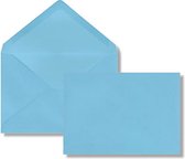 50x Enveloppe colorée - 20-00 BLEU MAS - 90 grammes - 120 x 176mm